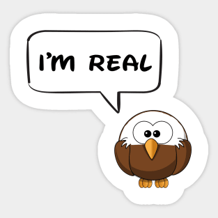 Birds are real Sticker